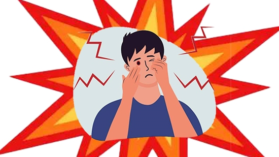 ورود اجسام خارجی به چشم در اثر انفجار و کمک های اولیه 